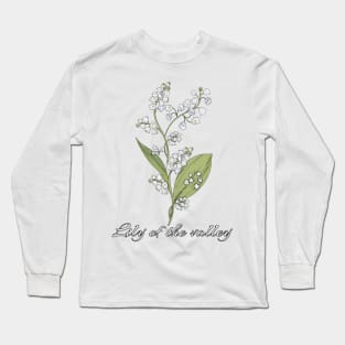 Spring flower Lily of the valley-Spring flowers May lily Long Sleeve T-Shirt